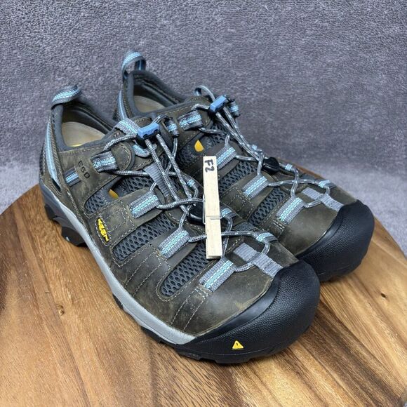 NEW Keen Utility Atlanta Cool Low Women's 10 W WIDE Brown Steel Toe Work Shoes - Picture 10 of 10